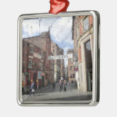 Mathew Street in Liverpool Metalen Ornament (Links)