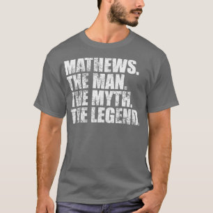 MathewsMathews Achternaam Mathews T-shirt