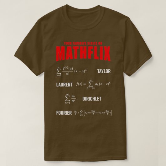 Mathflix T-shirt (Design voorkant)