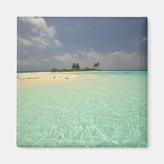 Mathidhoo Island, onbewoond, Noord-Huvadhoo Magneet (Voorkant)