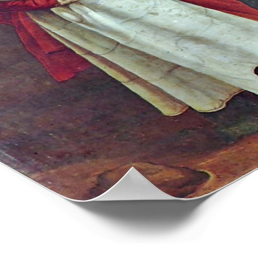 Mathis Grunewald Gothart - Crucifixe of Christus Poster (Hoek)