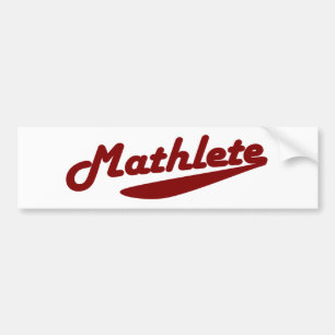 Mathlete Bumpersticker