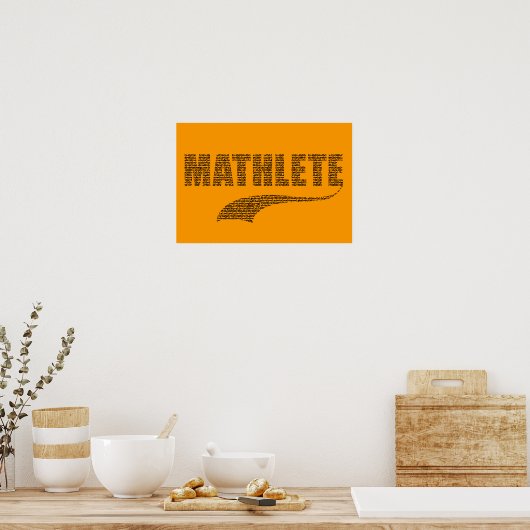 Mathlete Poster (Keuken)