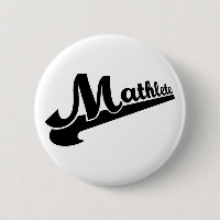Mathlete slogan voor wiskunde liefhebbers