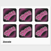 Mathlete Square sticker (Vel)
