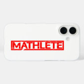 Mathlete Stamp Case-Mate iPhone Case (Achterkant (horizontaal))