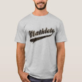 Mathlete - t-shirt de baseball (Devant)