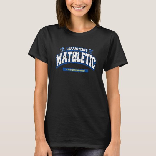 Mathletic 3 14 Pi Day Math Teacher Mathematician G T-shirt (Voorkant)