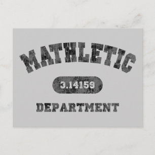 Mathletic Department Briefkaart