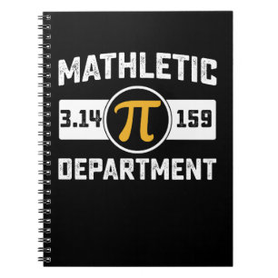 Mathletic Department PI Day Wiskunde Vintage Notitieboek