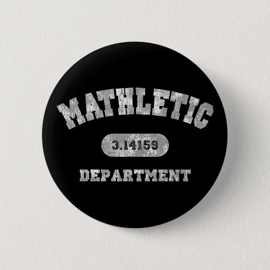 Mathletic Department Ronde Button 5,7 Cm (Voorkant)