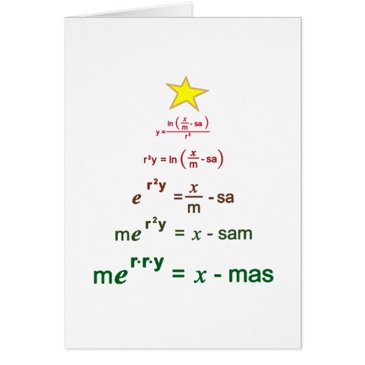 Maths de Noël (Devant)