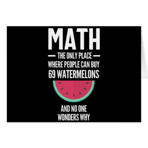 Maths. Drôle Math Sarcasm Citation Cadeau
