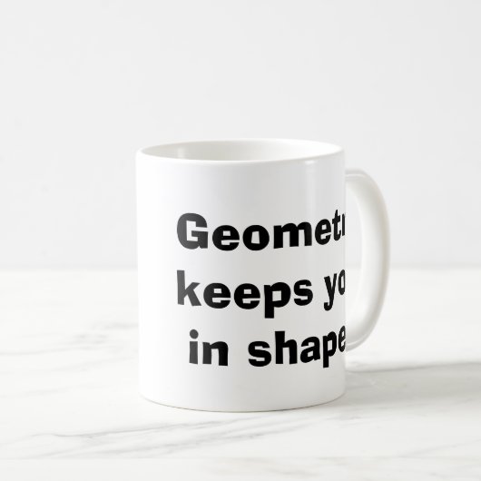 Maths Geometry Mug (Devant droit)