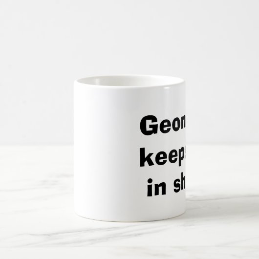 Maths Geometry Mug (Centre)