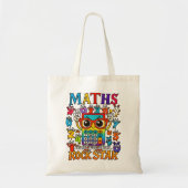 Maths Rock Star Number Day Tote Bag (Devant)