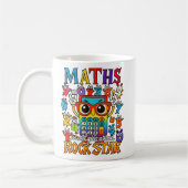 Maths Rockstar Cute Calculator Mug (Gauche)