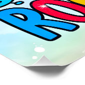 Maths Rockstar Fun Numbers Sticker for Kids Perfect Poster (Hoek)