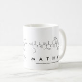 Mathys nom peptide mug (Devant droit)