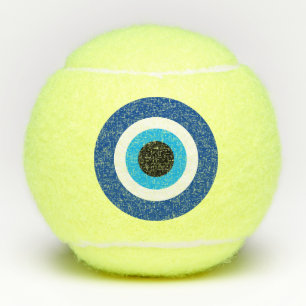 Mati Blue Evil Eye amusant balle de tennis