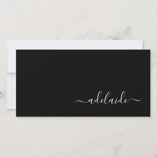 Matig Black Hair Stylist Script Cadeaucertificaat (Voorkant)