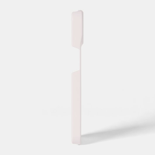 Matig Blush Pink Gold Script Monogram iPhone Hoesje (Rechterkant)