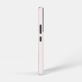 Matig Blush Pink Gold Script Monogram Samsung Galaxy Hoesje (Rechterkant)