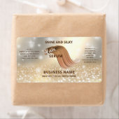 Matig elegant schimmelachtig glittermousserend HAI Etiket (Insitu)