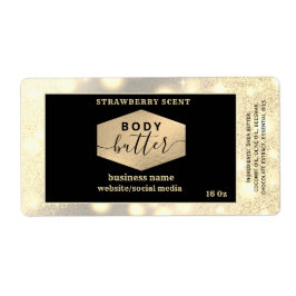 Matig elegant-skelet-etiket voor schrijfboter etiket