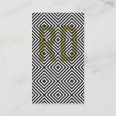 Matig en ongebruikelijk visitekaartje (Achterkant)