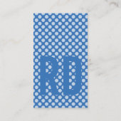 Matig en ongebruikelijk visitekaartje (Achterkant)