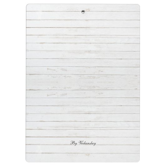 Matig Floral Botanische Waterverf Wood Klembord (Achterkant)