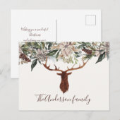 Matig gebladerd gebak briefkaart (Voorkant / Achterkant)