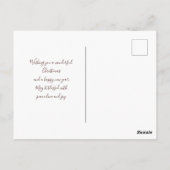 Matig gebladerd gebak briefkaart (Achterkant)