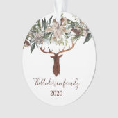 Matig gebladerd gebak ornament (voorkant)