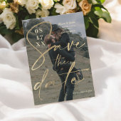 Matig gewaagd bladmanuscript sparen de datumfoto kaart