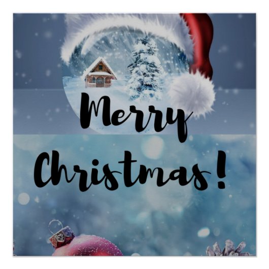 Matig grappige kerstrender perfect poster (Voorkant)