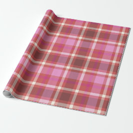  Matig kerstcadeautje met Tartan Gift Wrap Cadeaupapier