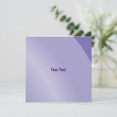 Matig Lila Modern Shaded Qr-code Kaart (Staand voorkant)