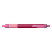 Matig minimaal script hete roze meisjesnaam zwarte inkt pen (Achterkant)