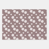 Matig Plant Macrame Holder Dot Pattern Inpakpapier Vel (Voorkant 3)