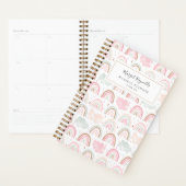 Matig regenboogpatroon Magisch Planner (Display)