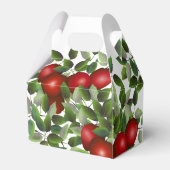 Matig rood appelfruit | Weddenschap-forenset Bedankdoosjes (Achterkant)