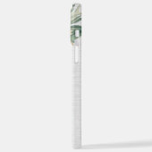 Matig Rustisch Witte Ivory Zonnebloem iPhone Hoesje (Linkerkant)