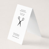 Matig Salon Monogram / Goud geborsteld / Stijllijs Visitekaartjes (Achterkant)