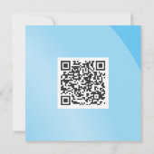 Matig Toeristisch Modern Shaded Qr Code Kaart (Achterkant)