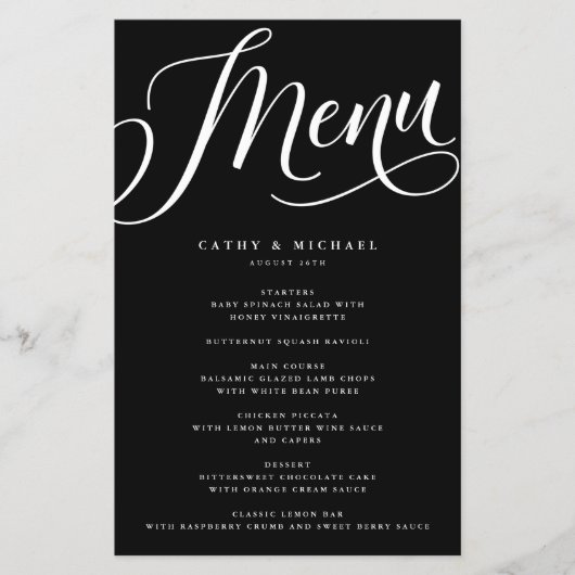 Matig Vlaams Manuscript, het Zwarte Menu van het P (Voorkant)