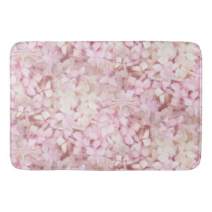  Matige Blush Pink Hydrangea Floral Badmat