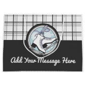 Matige Tartan ijsvorming Groot Cadeauzakje (Voorkant)