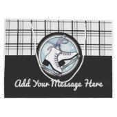 Matige Tartan ijsvorming Groot Cadeauzakje (Achterkant)